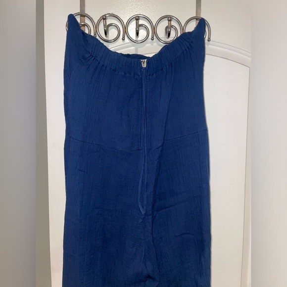 New! A Detacher Orinoco Cotton Gauze Jumpsuit in Indigo 💙 size 4 NWT! - Picture 11 of 15